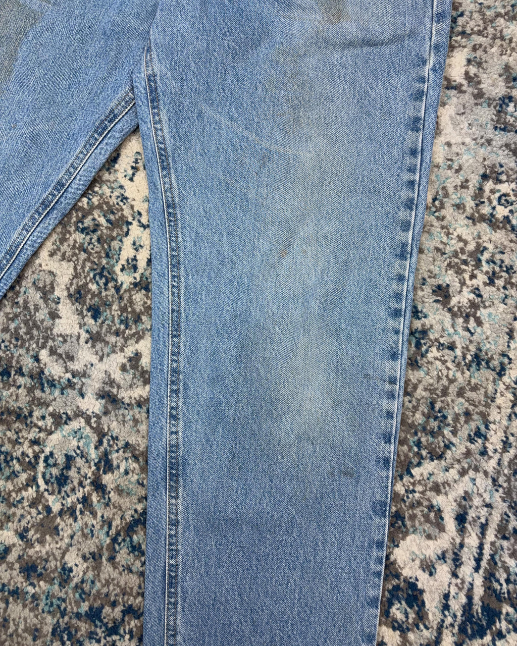 Vintage Carhartt Relaxed Fit Medium Wash Denim Pants Size 35
