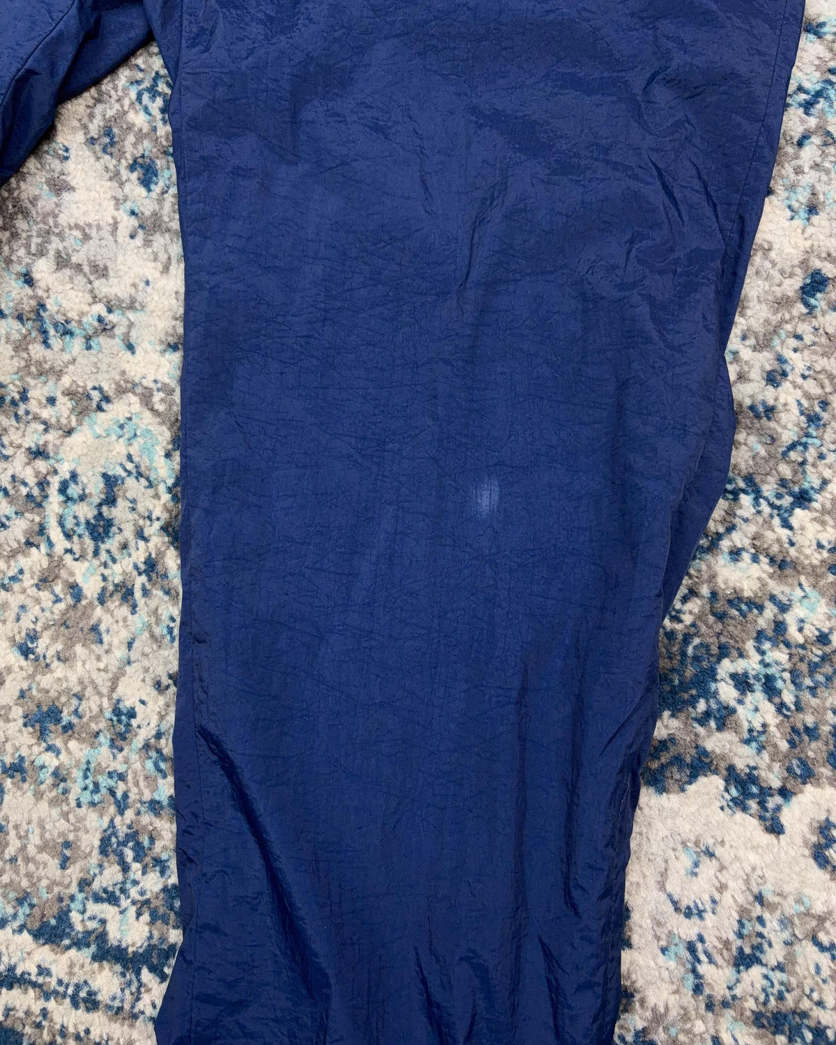 Vintage Nike Embroidered Mini Swoosh Nylon Windbreaker Pants Size YOUTH L