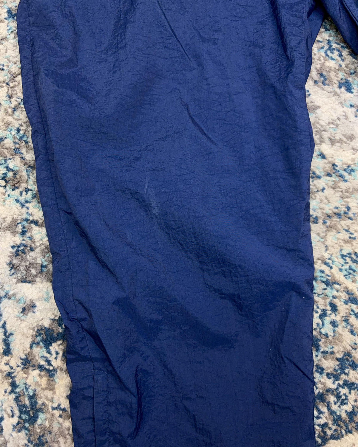 Vintage Nike Embroidered Mini Swoosh Nylon Windbreaker Pants Size YOUTH L