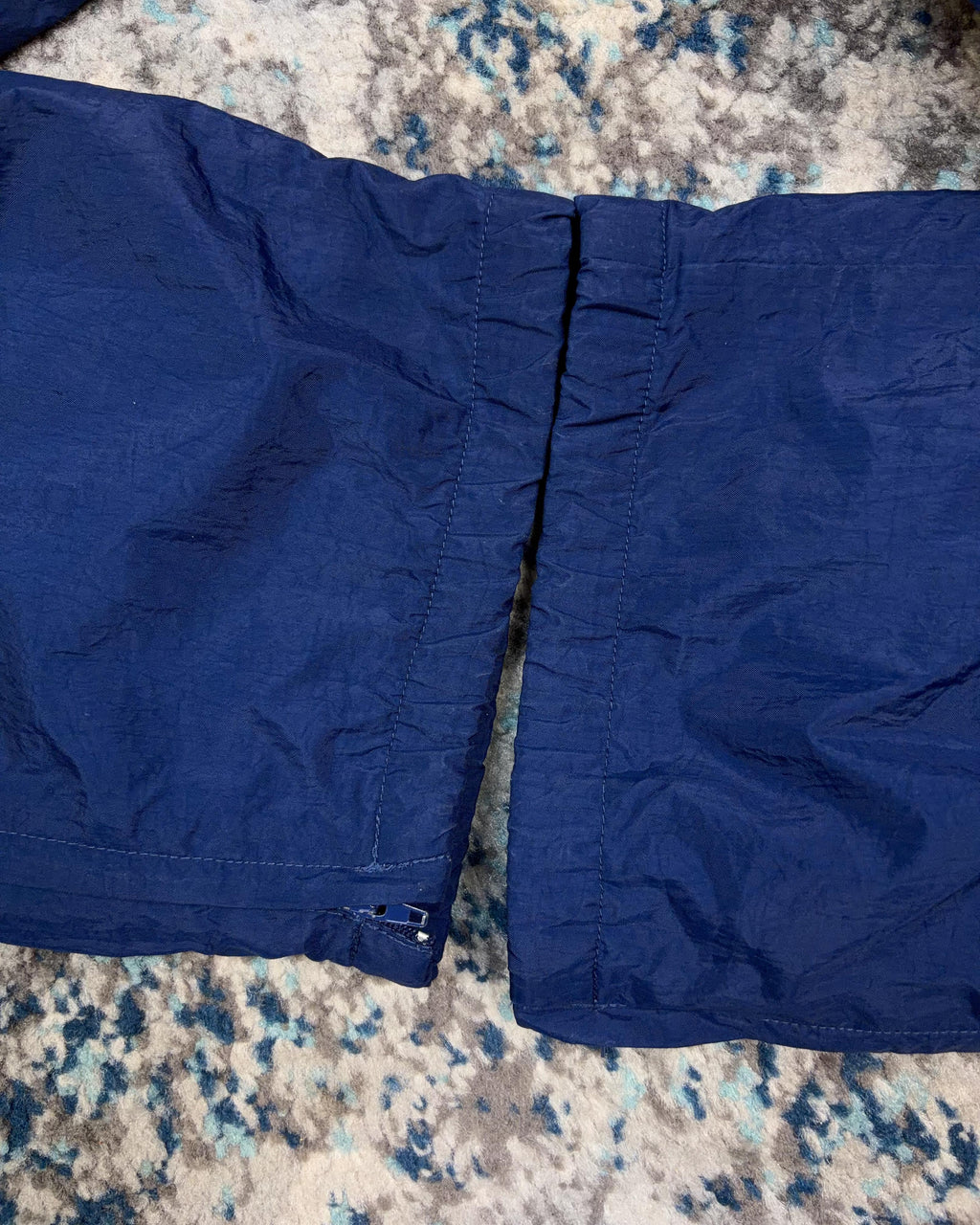 Vintage Nike Embroidered Mini Swoosh Nylon Windbreaker Pants Size YOUTH L