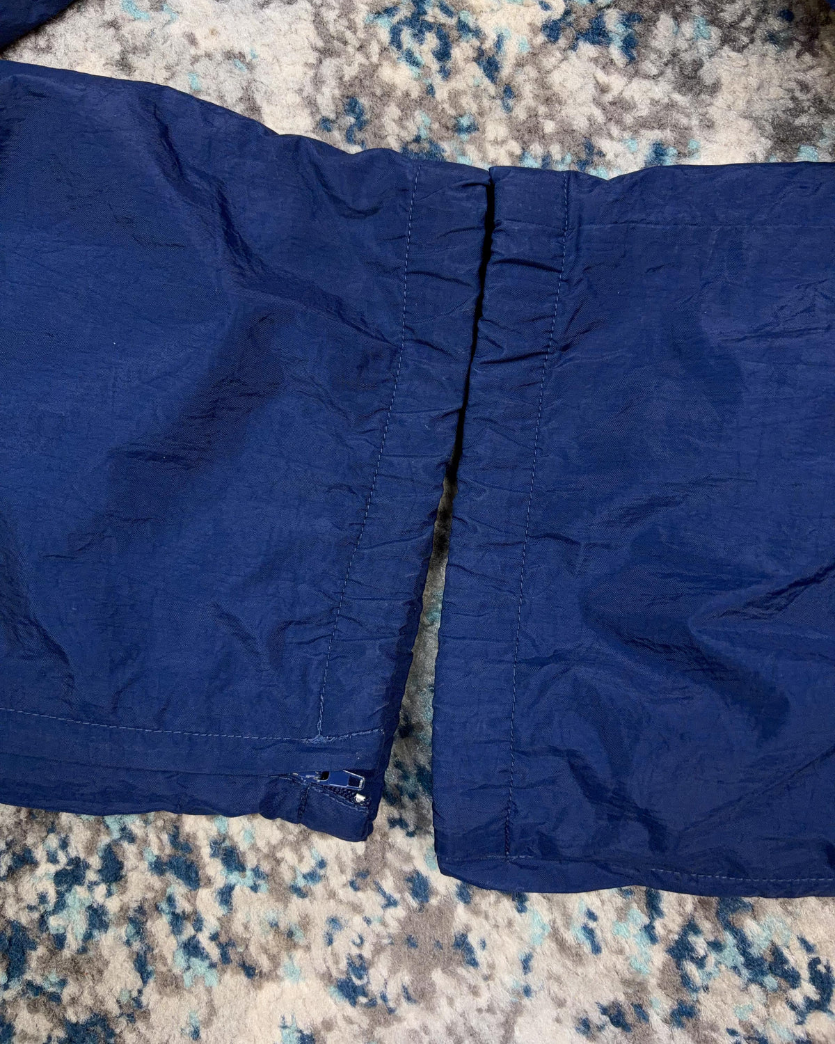 Vintage Nike Embroidered Mini Swoosh Nylon Windbreaker Pants Size YOUTH L