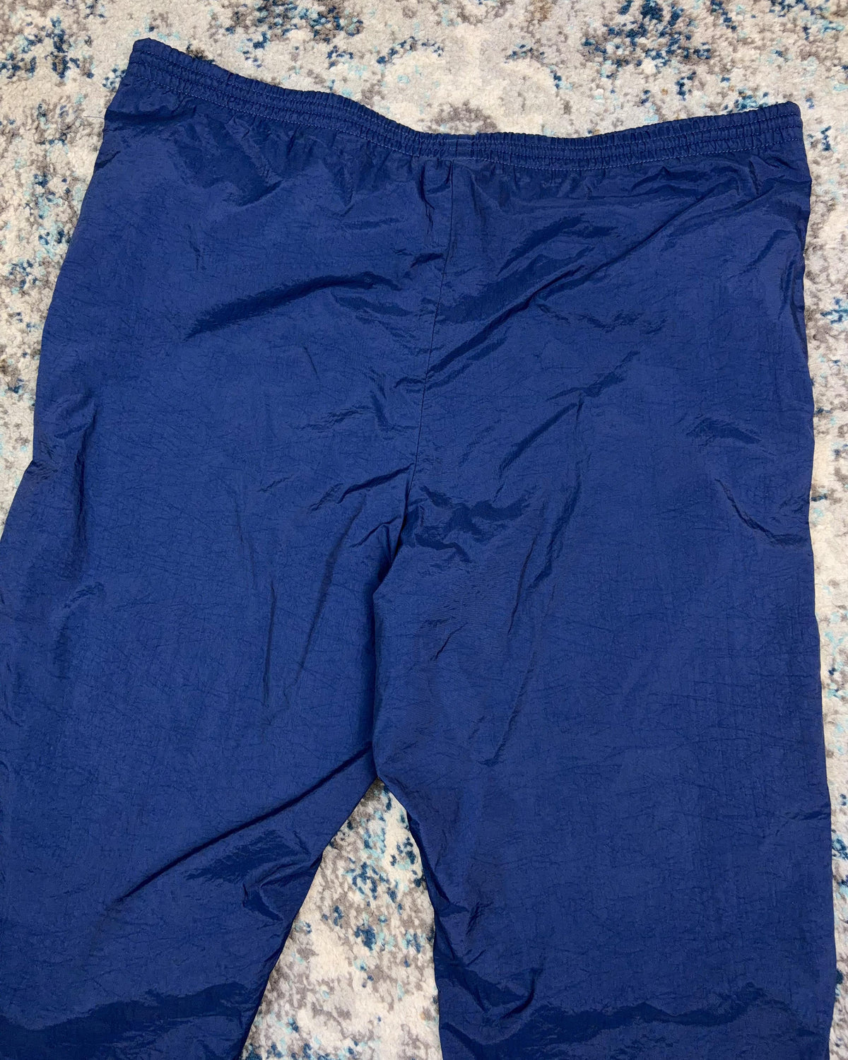 Vintage Nike Embroidered Mini Swoosh Nylon Windbreaker Pants Size YOUTH L