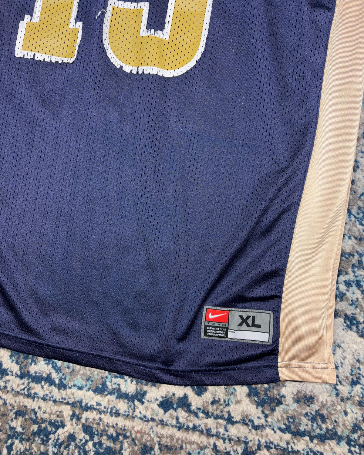 Vintage Kurt Warner #13 St. Louis Rams NFL Nike Football Jersey Size XL