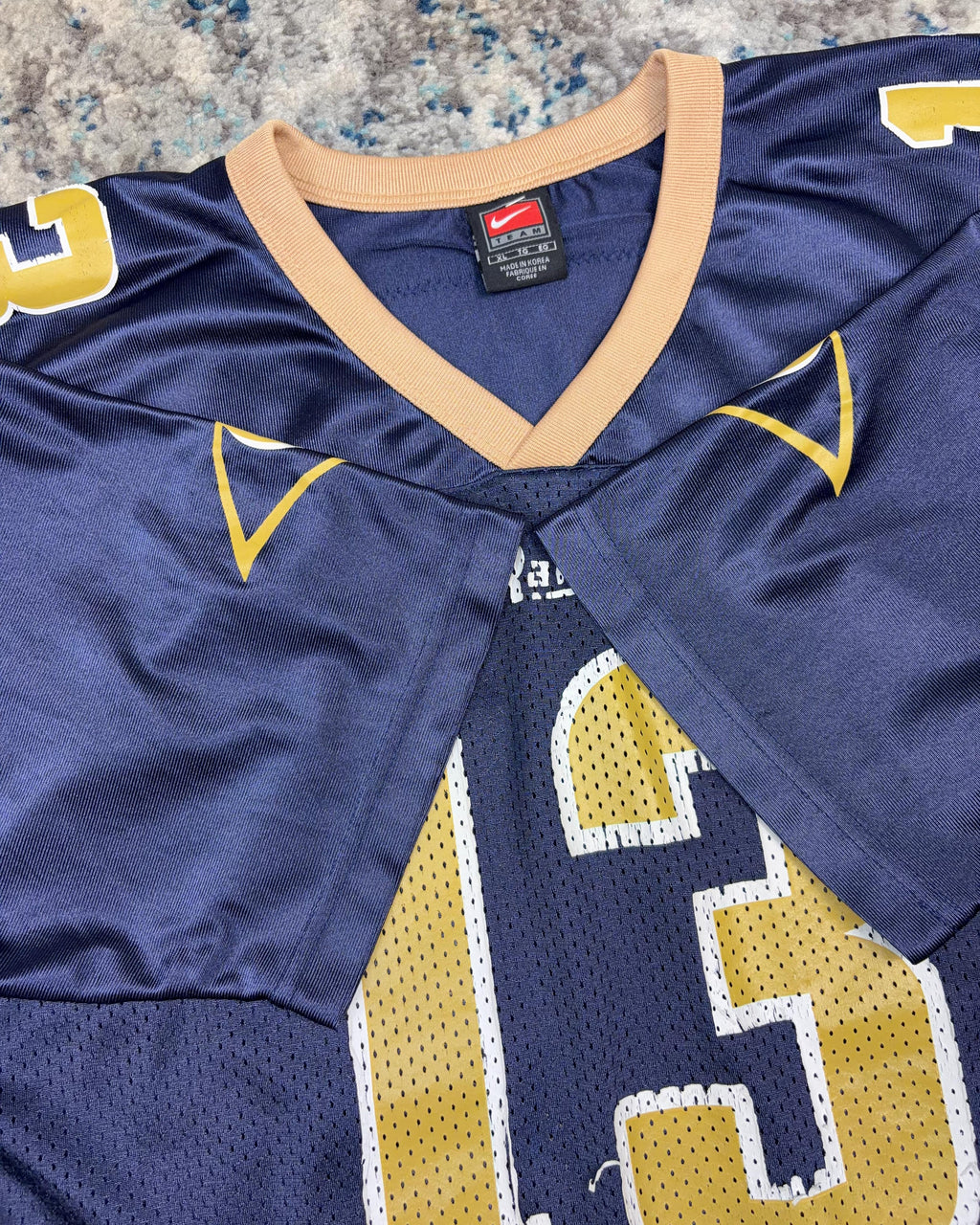 Vintage Kurt Warner #13 St. Louis Rams NFL Nike Football Jersey Size XL