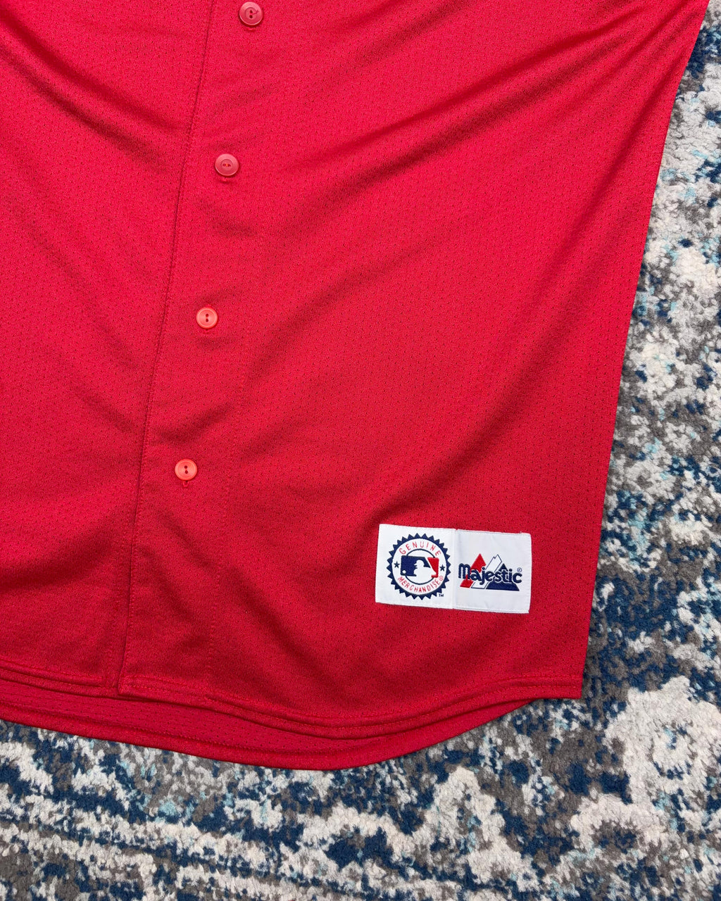 Vintage Mariano Rivera #42 New York Yankees MLB Majestic Baseball Jersey Size Large