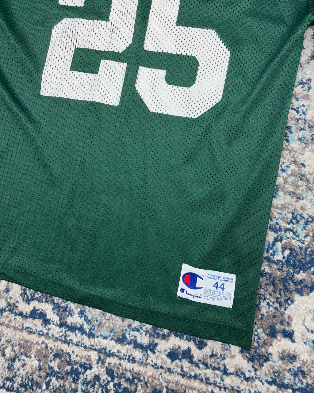 Vintage 90s Dorsey Levens #25 Green Bay Packers NFL Champion Jersey Size Large
