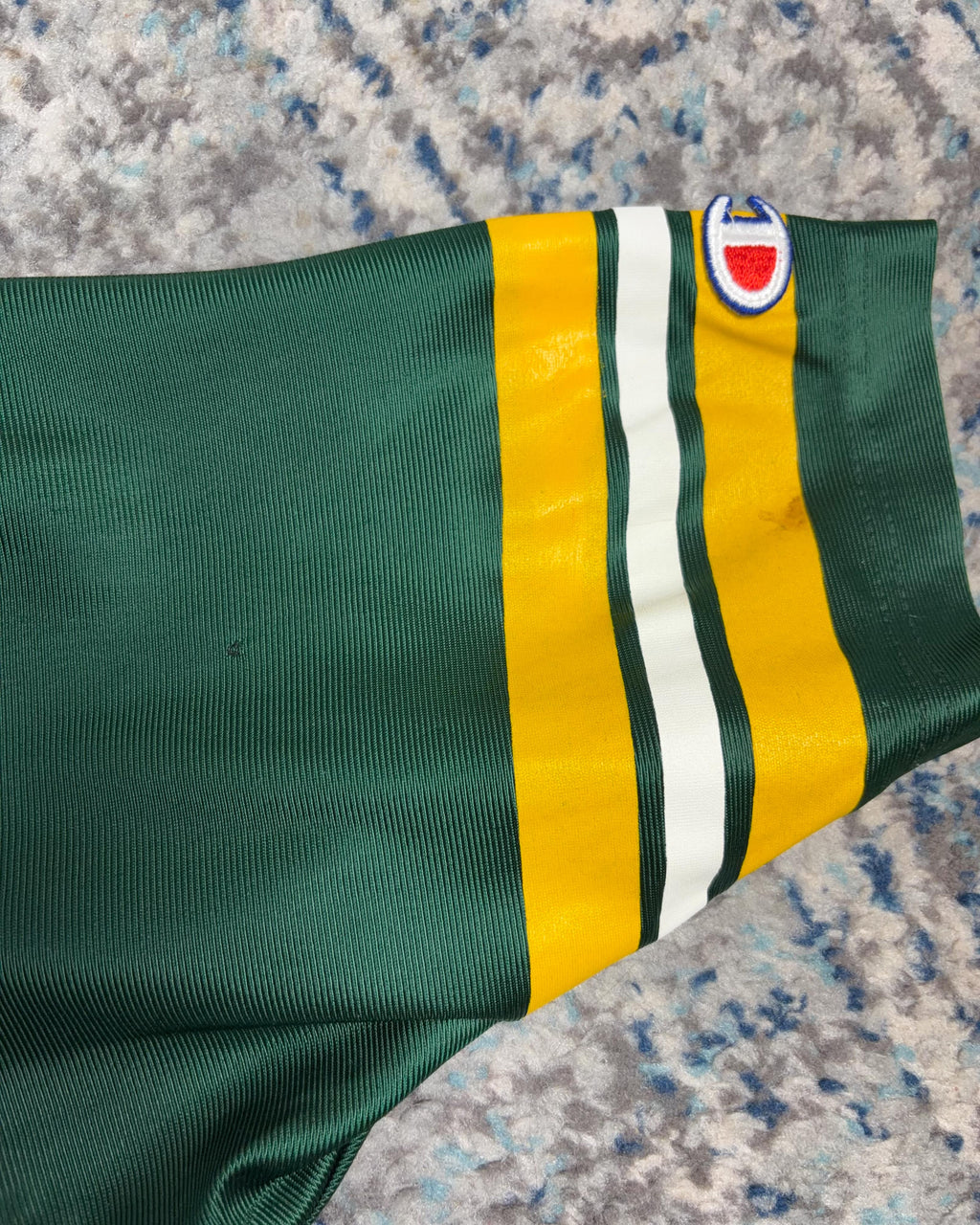 Vintage 90s Dorsey Levens #25 Green Bay Packers NFL Champion Jersey Size Large