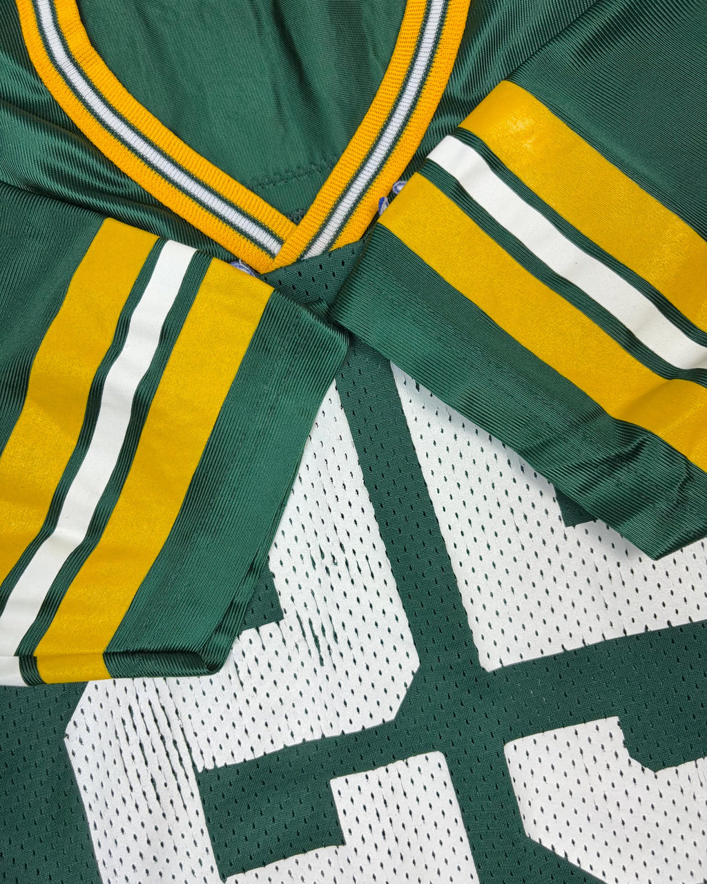 Vintage 90s Dorsey Levens #25 Green Bay Packers NFL Champion Jersey Size Large