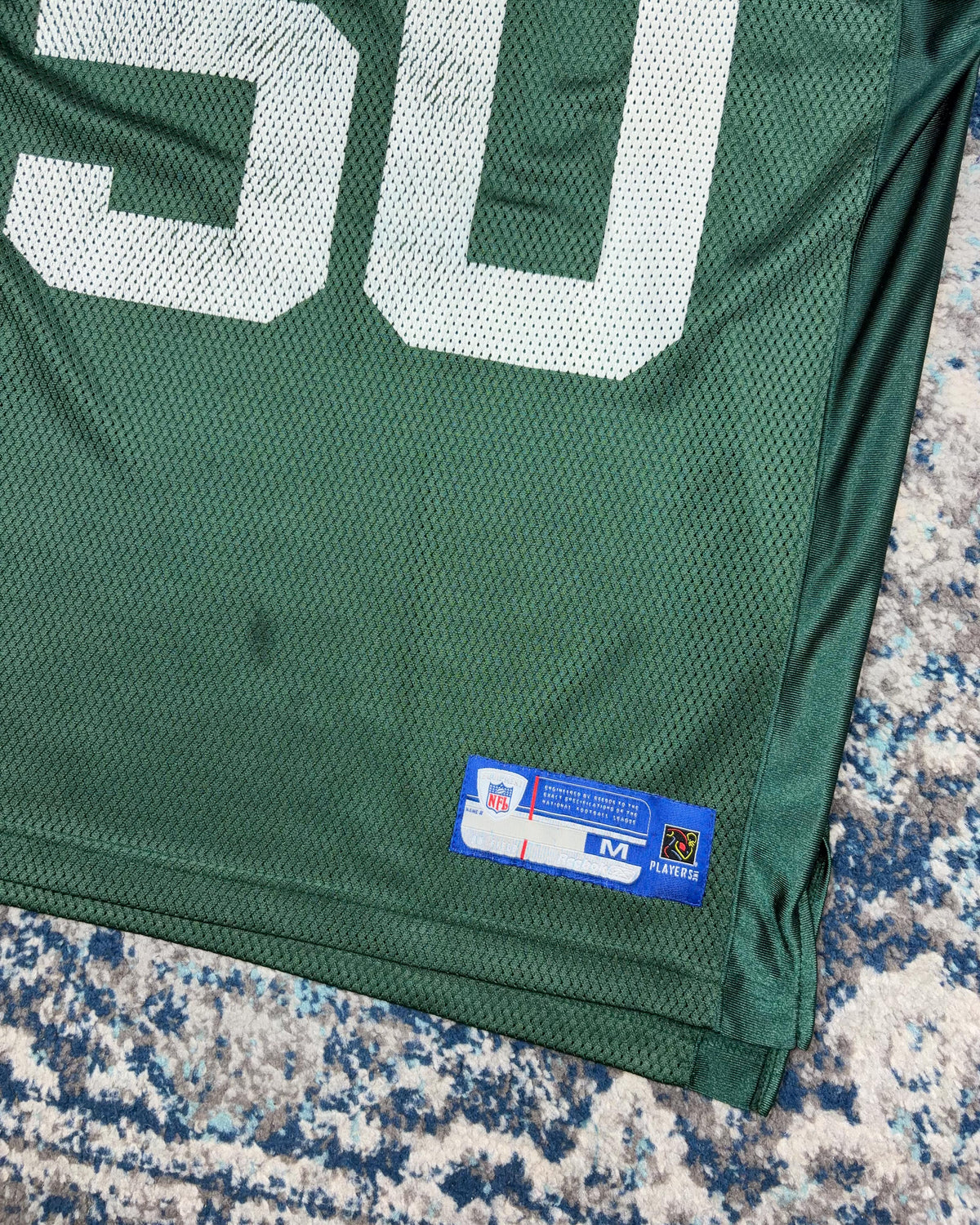 A.J. Hawk #50 Green Bay Packers NFL Reebok Football Jersey Size Medium