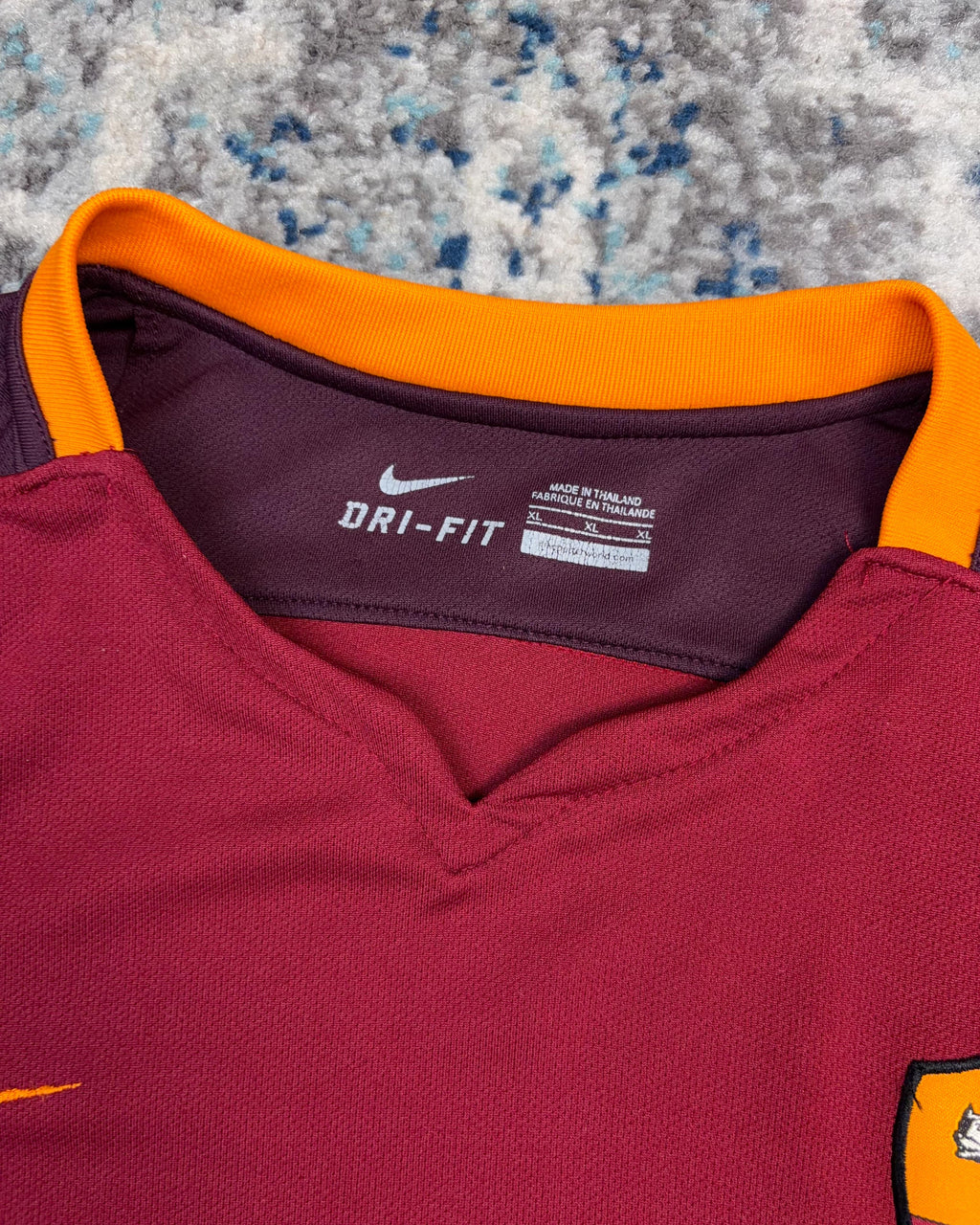 2015 Associazione Sportiva Roma FC Nike Soccer Jersey Size XL
