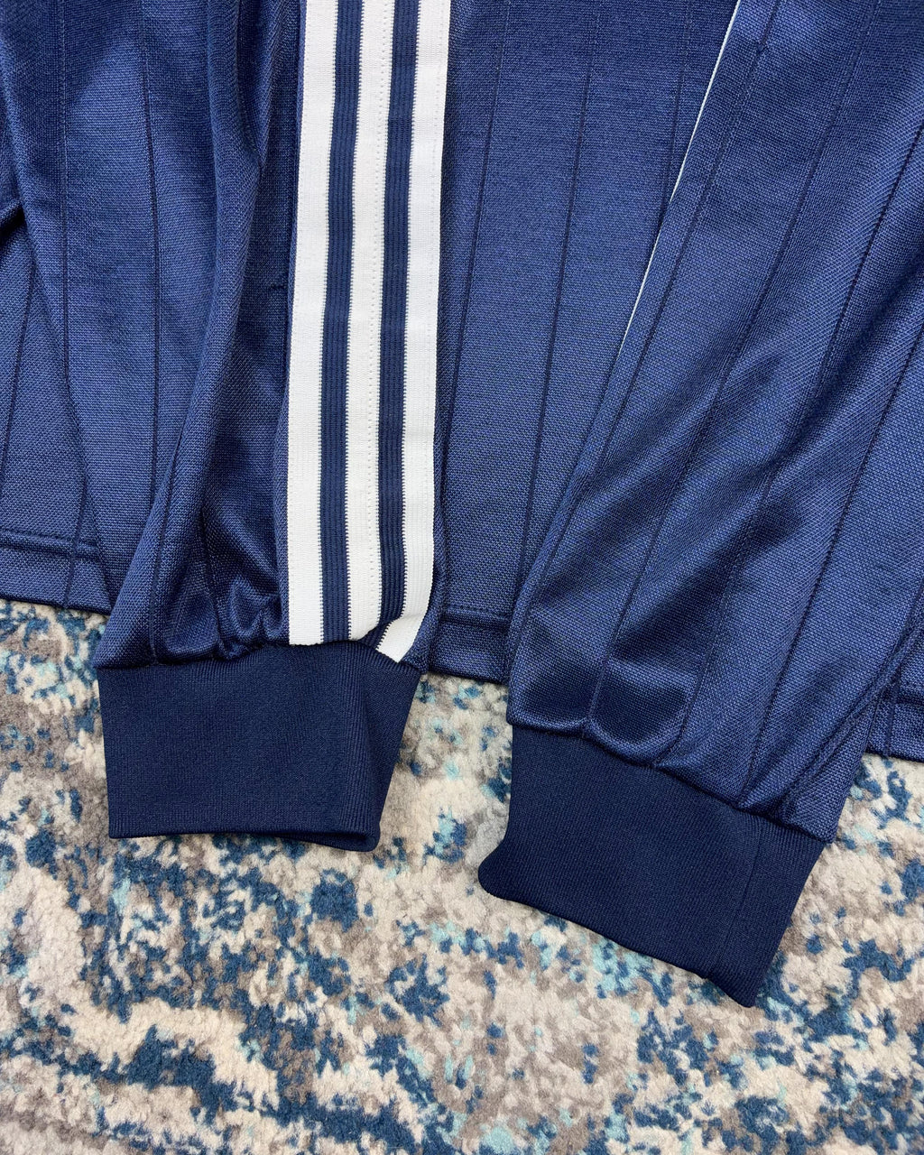Vintage 90s Adidas Trefoil Logo Striped Long Sleeve Soccer Jersey Size Large