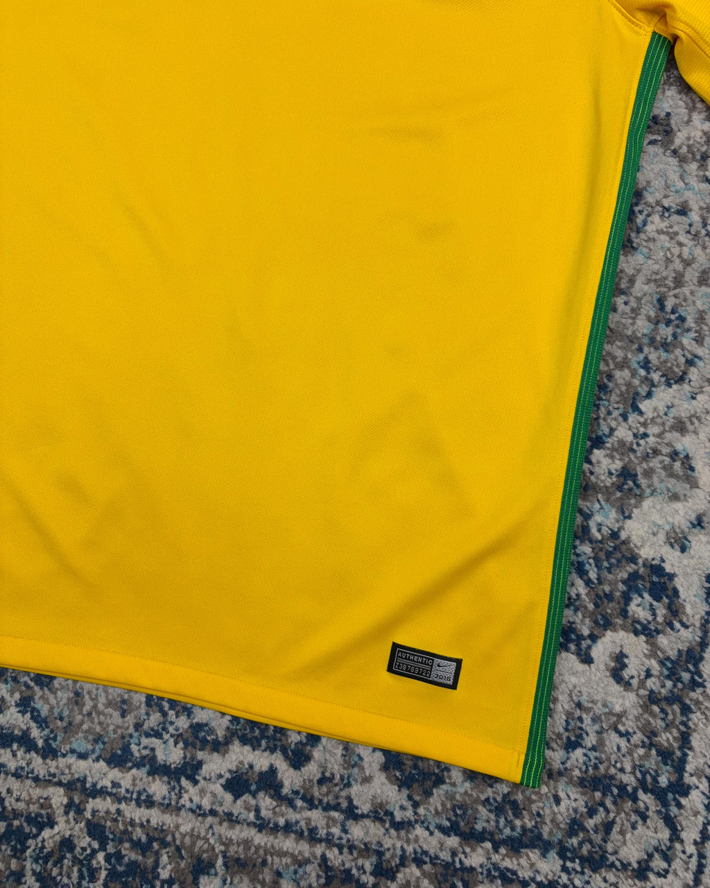 2018 Brazil Nike Home Soccer Jersey Size 2XL