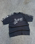Vintage Y2K Avirex Tigers Embroidered Spellout Sleeve Graphic Jersey Size 2XL