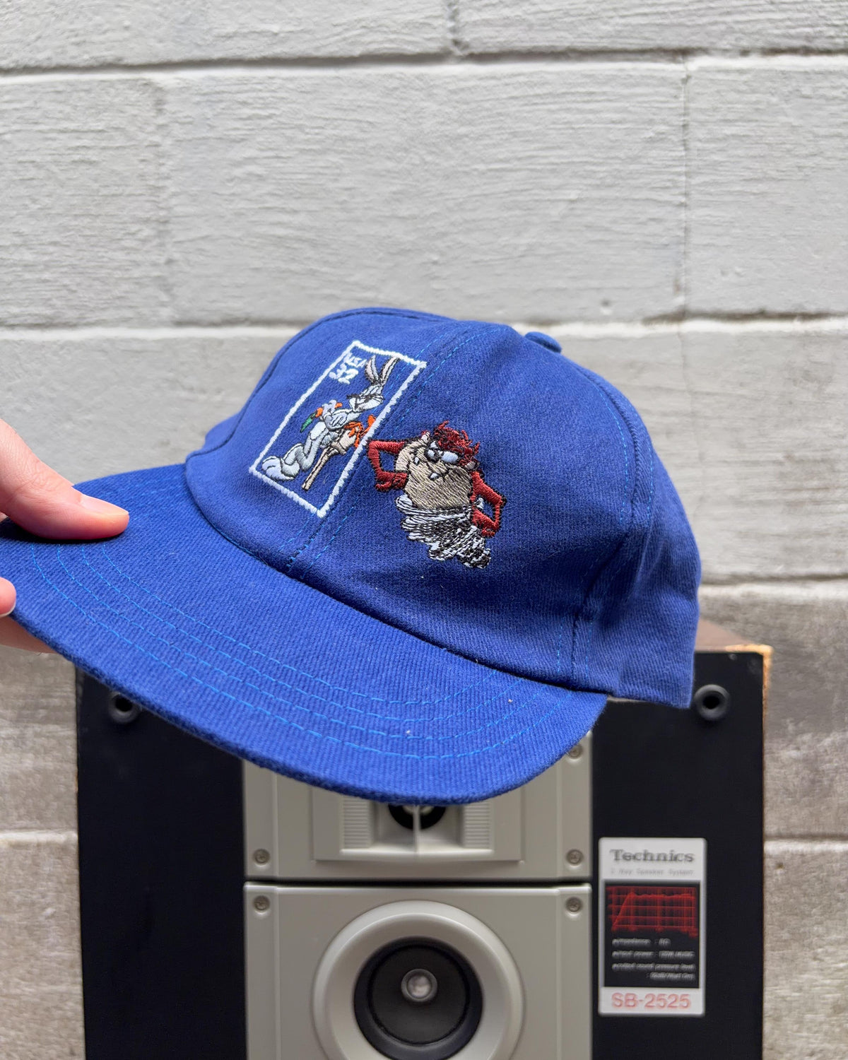 Casquette snapback vintage Looney Tunes de 1997, collection de timbres, taille unique