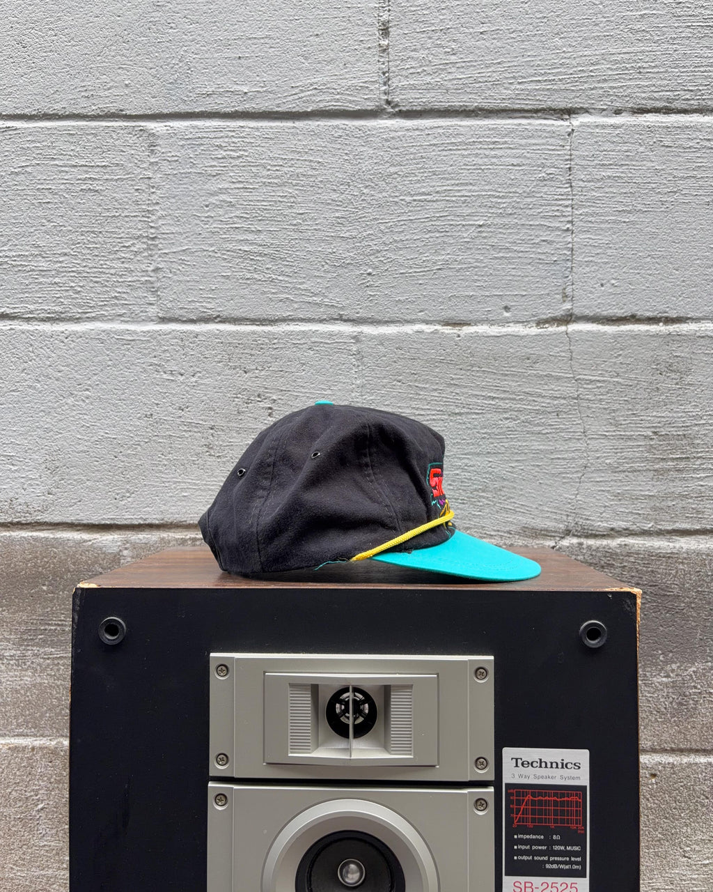 Casquette snapback vintage années 80/90 Snap-on Racing avec logo brodé, taille unique (OSFA)