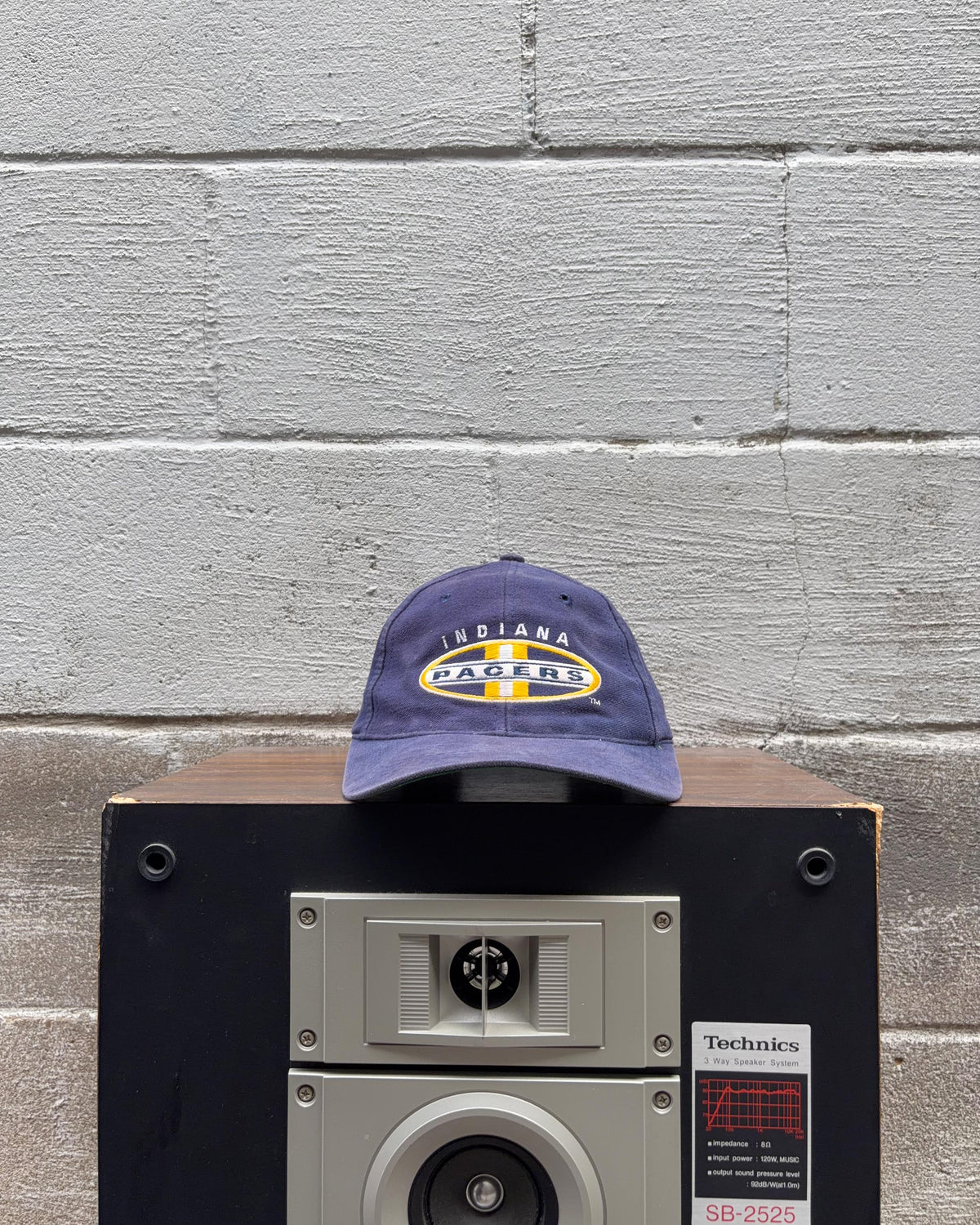 Casquette snapback vintage Indiana Pacers NBA avec logo brodé, Sports Specialties, taille unique (OSFA)