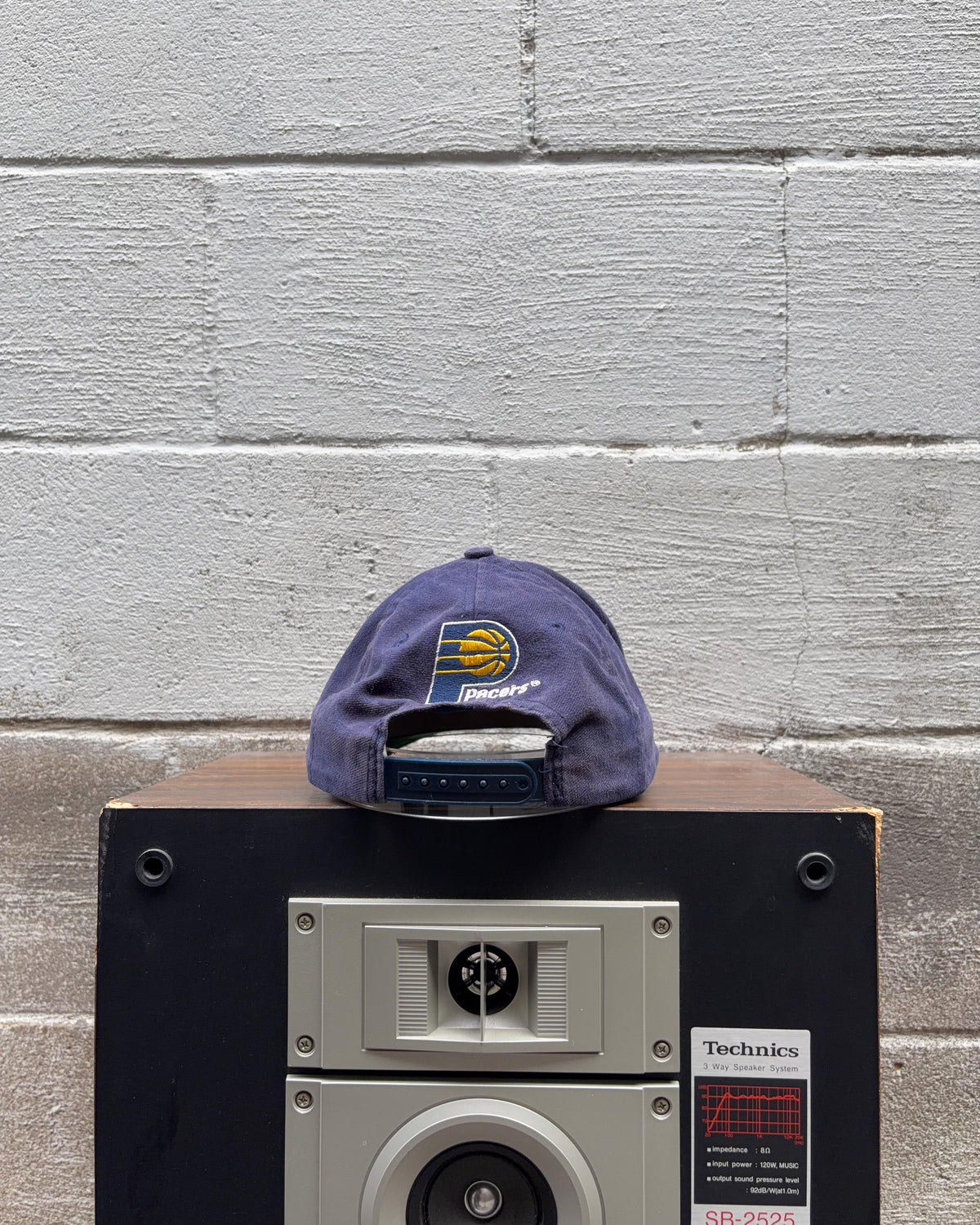 Casquette snapback vintage Indiana Pacers NBA avec logo brodé, Sports Specialties, taille unique (OSFA)