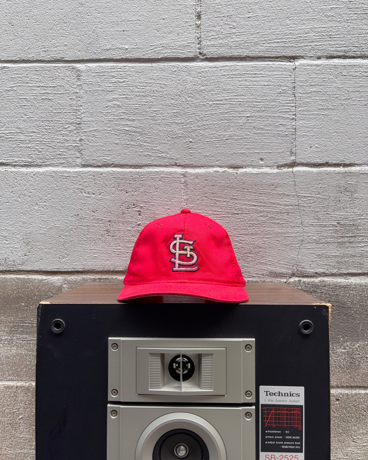 Casquette snapback vintage des St. Louis Cardinals MLB à logo brodé, taille unique (OSFA)
