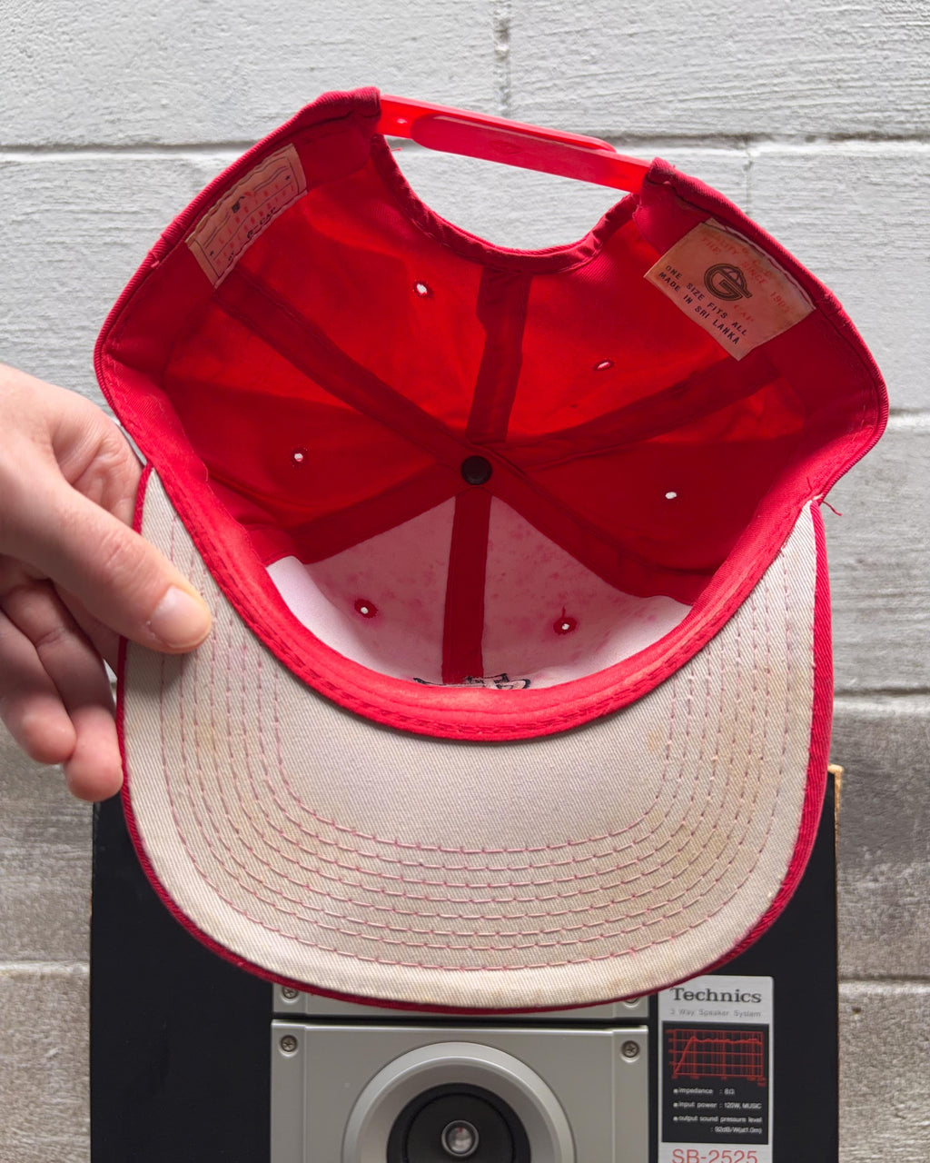 Casquette snapback vintage des St. Louis Cardinals MLB à logo brodé, taille unique (OSFA)