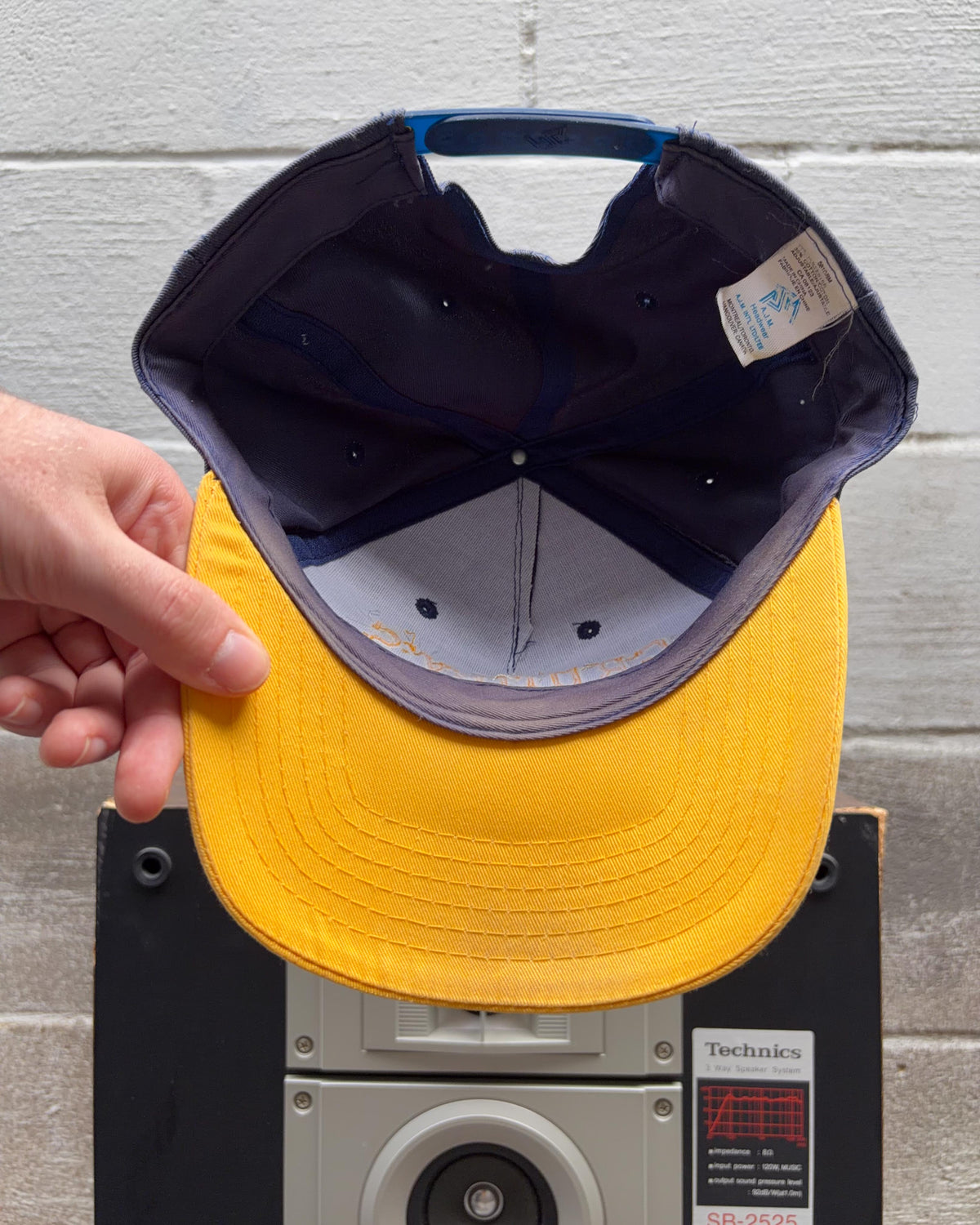 Casquette snapback vintage brodée Grumpy's Sports Bar Disney, taille unique (OSFA)