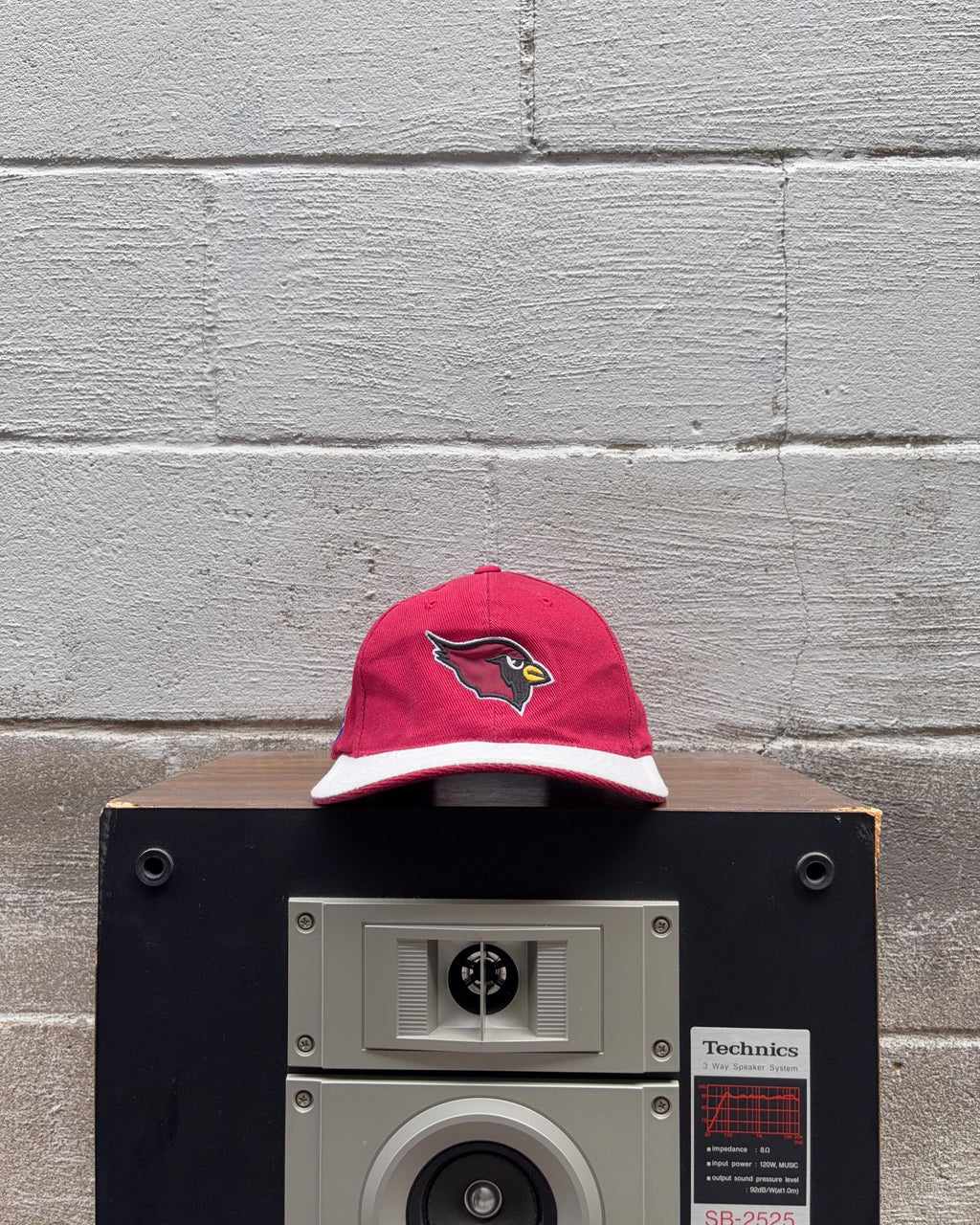 Casquette vintage Arizona Cardinals NFL Sports Specialties à sangle réglable (taille unique)