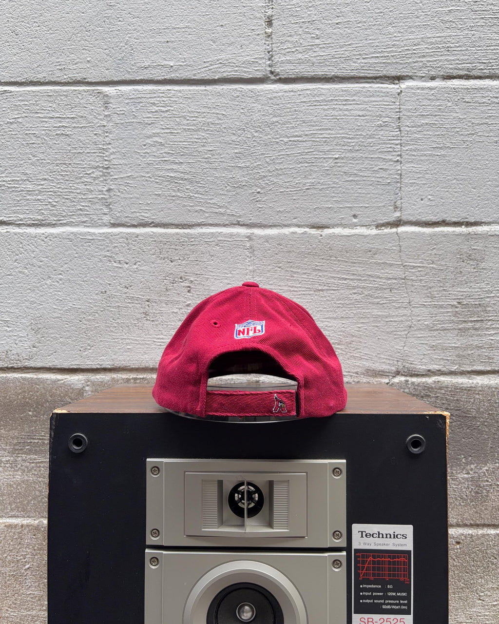 Casquette vintage Arizona Cardinals NFL Sports Specialties à sangle réglable (taille unique)