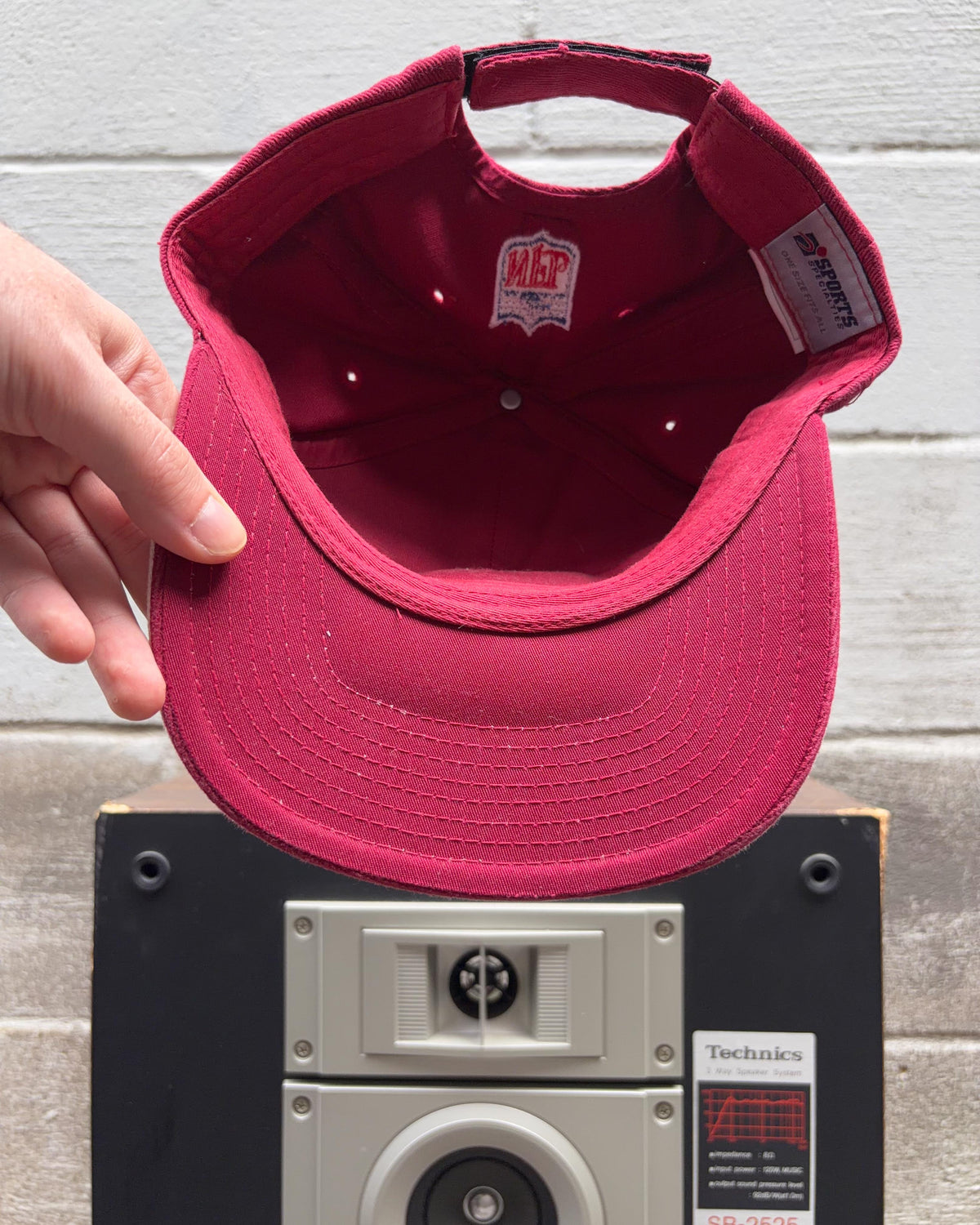 Casquette vintage Arizona Cardinals NFL Sports Specialties à sangle réglable (taille unique)