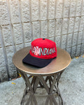 Casquette Snapback vintage années 90 Indiana Hoosiers NCAA, lettrage brodé, taille unique (OSFA)