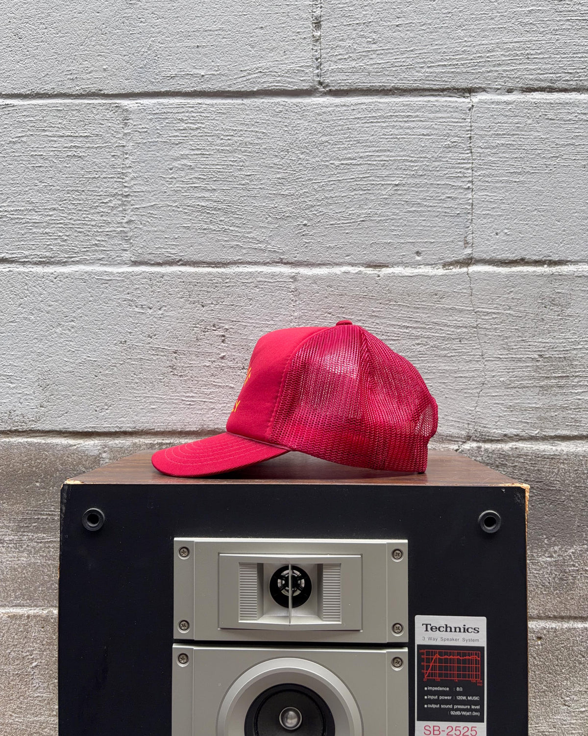Casquette trucker vintage années 80/90 Gun Lake Float Fly à visière, taille unique, réglable