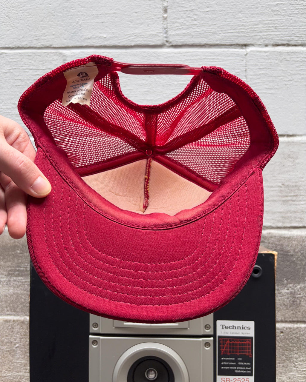 Casquette trucker vintage années 80/90 Gun Lake Float Fly à visière, taille unique, réglable