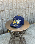 Casquette snapback vintage Georgia Tech Yellowjackets NCAA des années 90, grand logo, taille unique