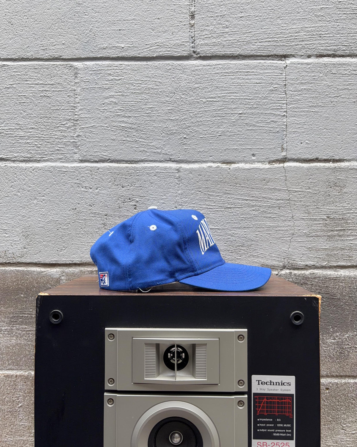 Casquette vintage Toronto Maple Leafs NHL avec logo arc en lettrage et attache réglable, taille unique