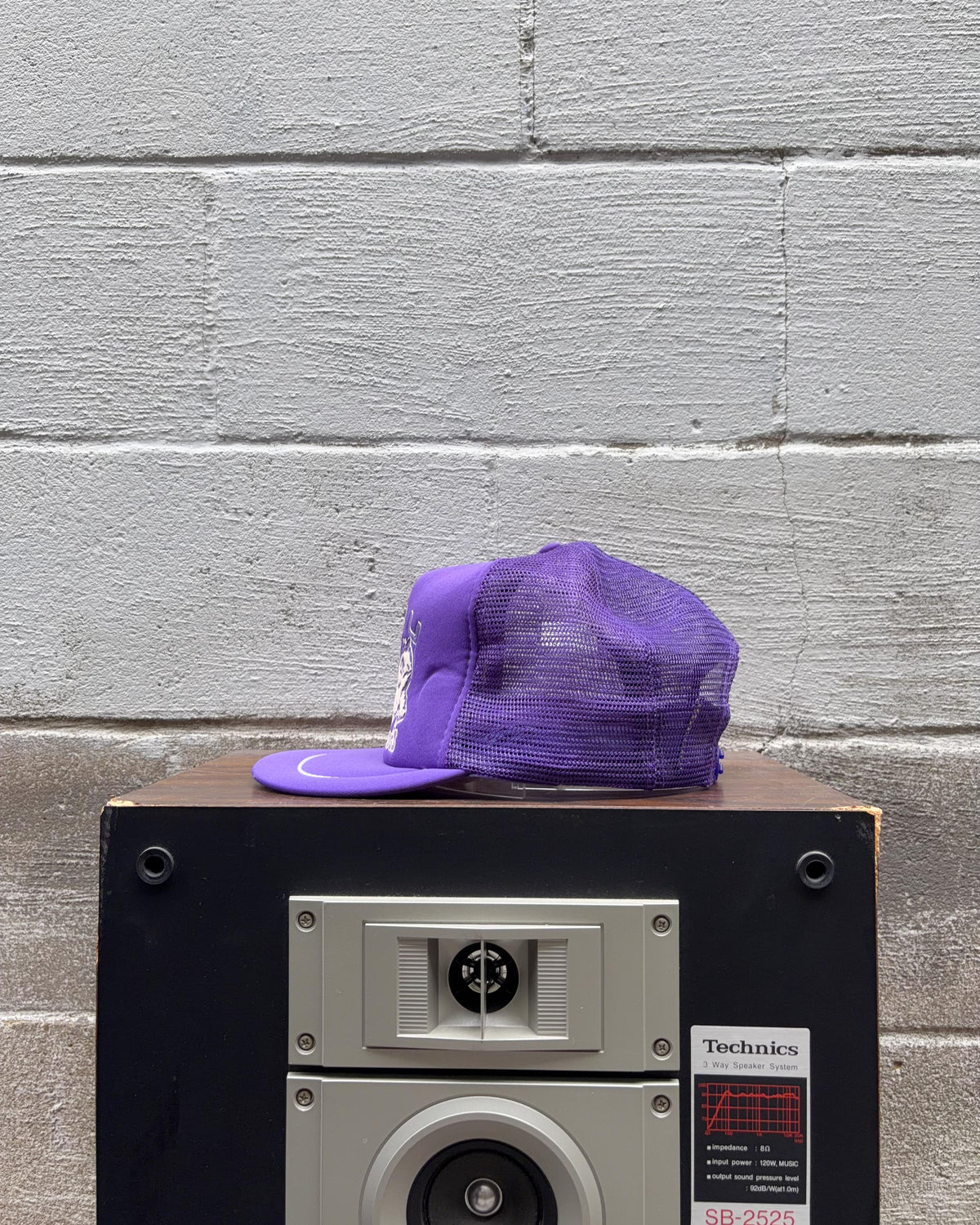 Casquette vintage style trucker TCU Horned Frogs NCAA années 80/90, taille unique (snapback)