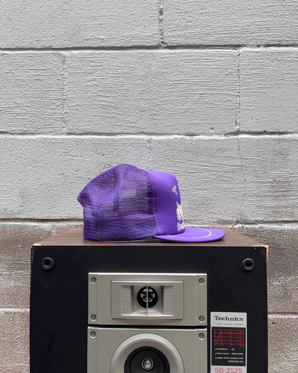 Casquette vintage style trucker TCU Horned Frogs NCAA années 80/90, taille unique (snapback)