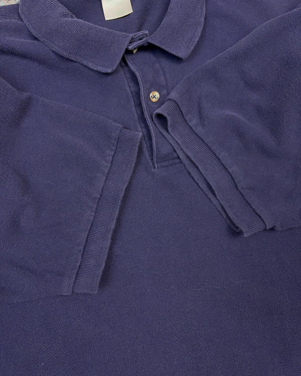 Vintage 90s Polo Ralph Lauren Embroidered Pony 1/4 Button Up Shirt Size XL
