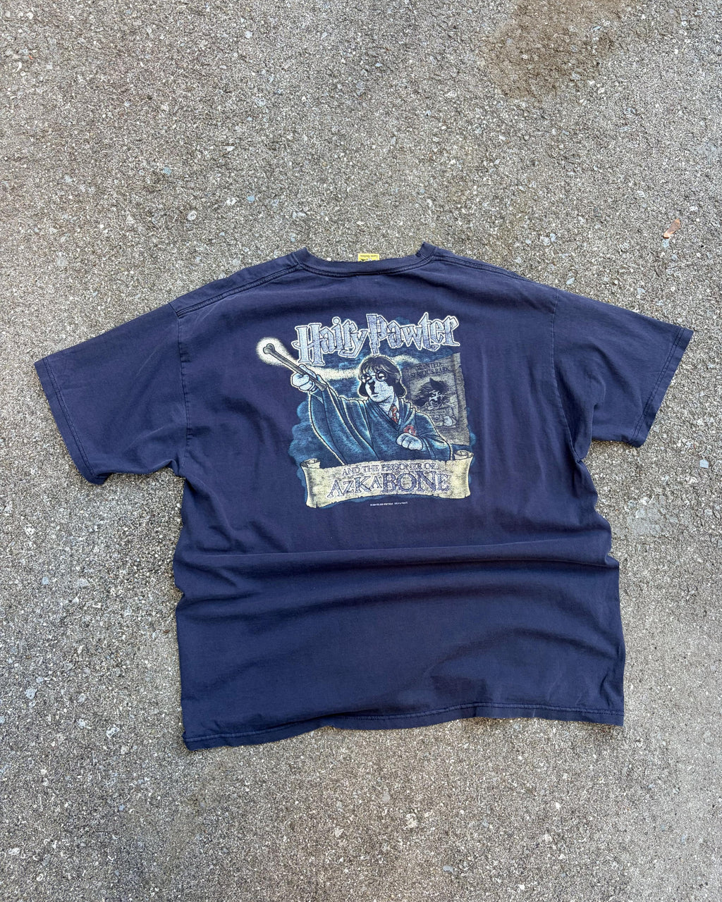 Vintage 2004 Big Dogs Harry Pawter Movie Parody Graphic T-Shirt Size XL