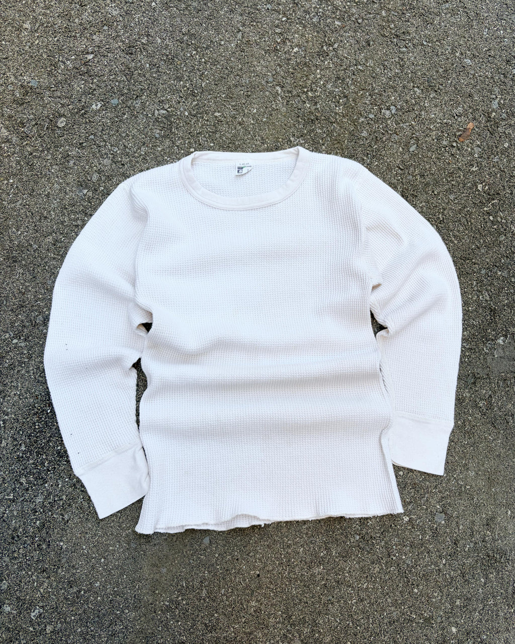 Vintage 90s Deep North Blank Long Sleeve Thermal T-Shirt Size Large
