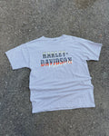 Vintage Harley Davison Gradient Spellout Graphic T-Shirt Size Medium