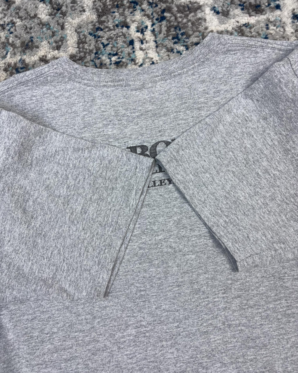 Vintage Harley Davison Gradient Spellout Graphic T-Shirt Size Medium