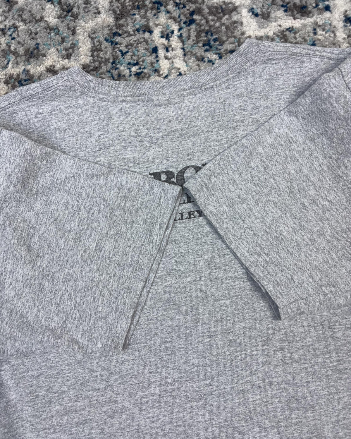 Vintage Harley Davison Gradient Spellout Graphic T-Shirt Size Medium