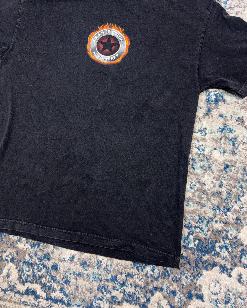 Vintage 2003 Orange County Choppers American Custom Steel T-Shirt Size Large