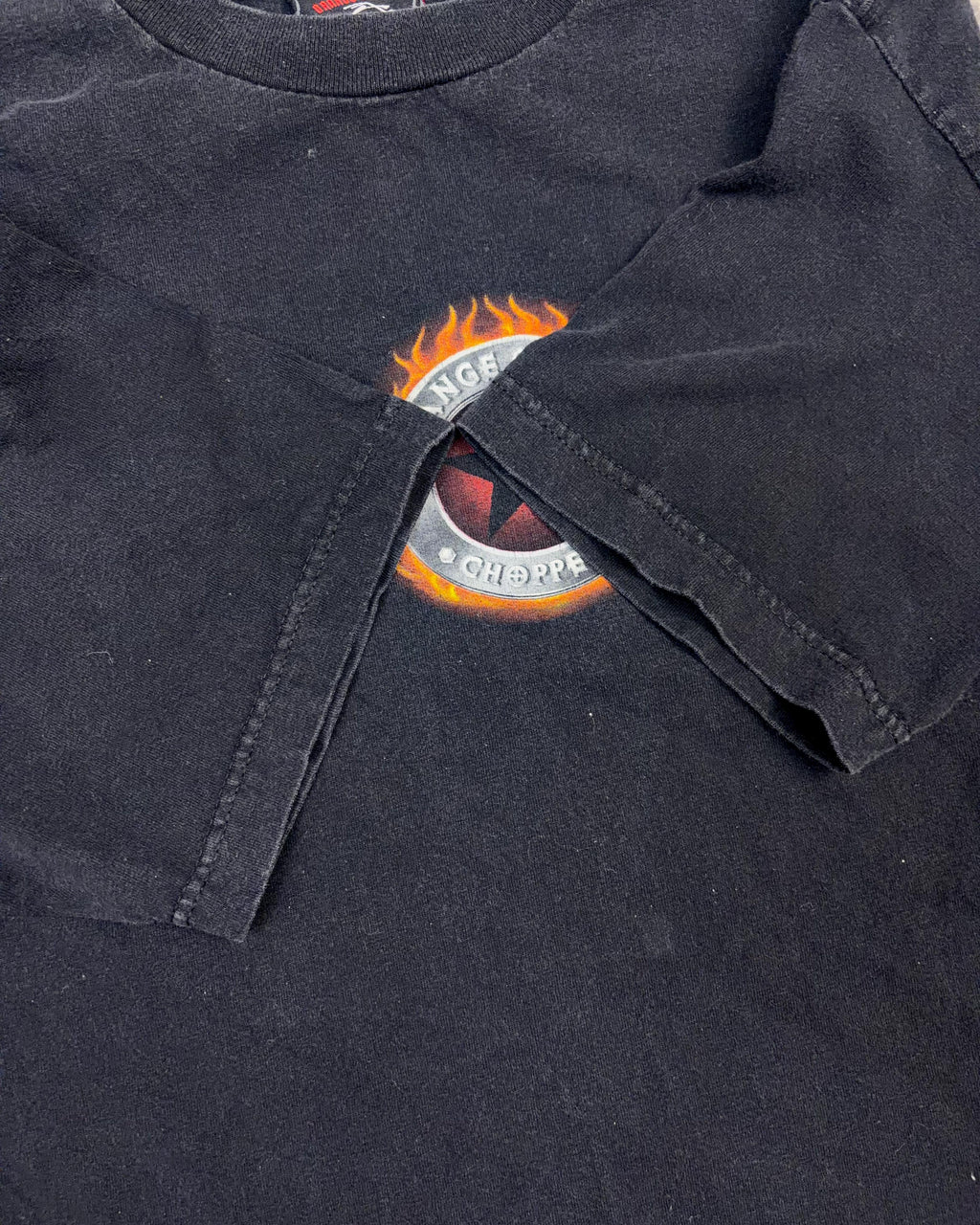 Vintage 2003 Orange County Choppers American Custom Steel T-Shirt Size Large