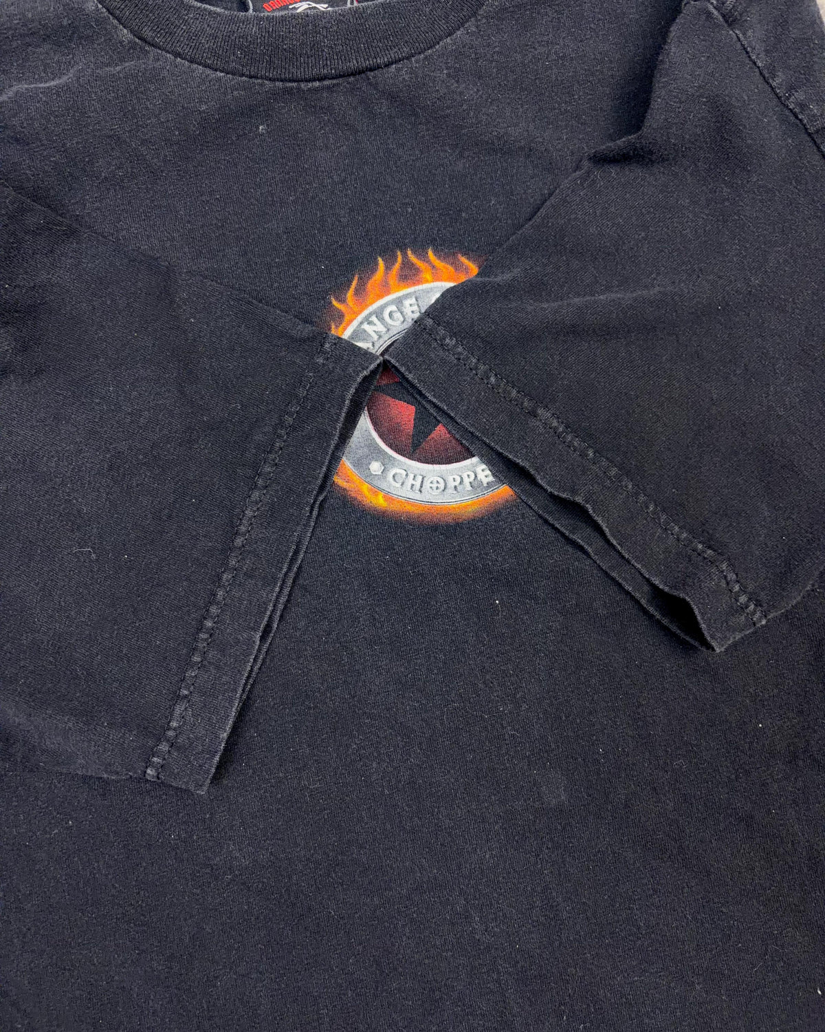 Vintage 2003 Orange County Choppers American Custom Steel T-Shirt Size Large