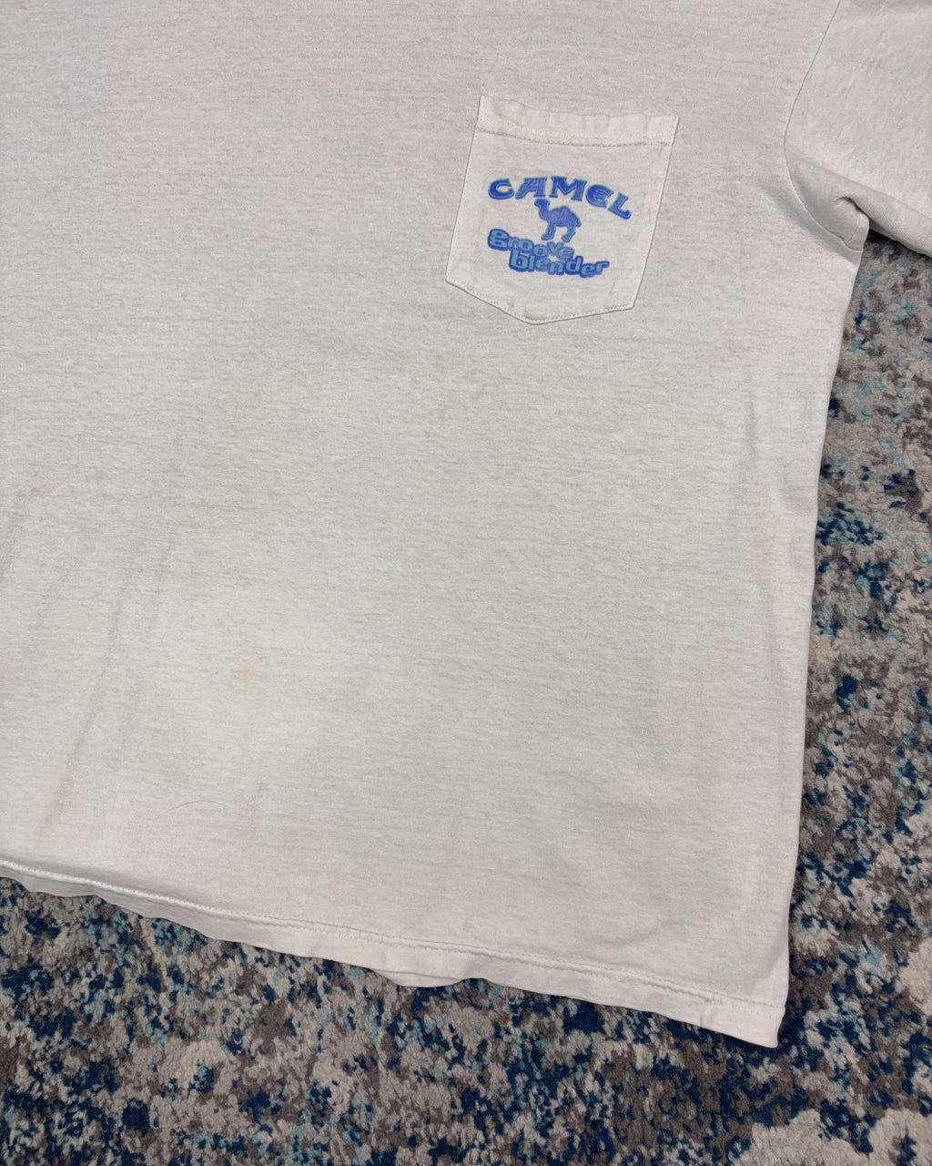 Vintage 1998 Camel Big Vegas Groove Blender Chest Pocket T-Shirt Size XL
