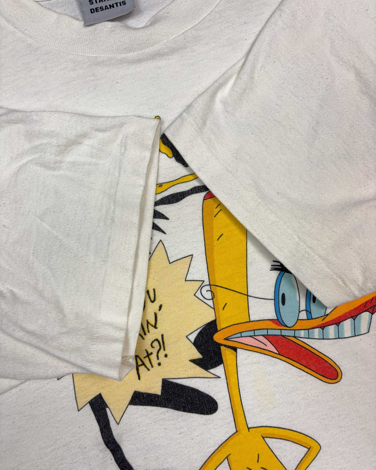 Vintage 1994 Duckman Cartoon Character Promo Graphic T-Shirt Size XL