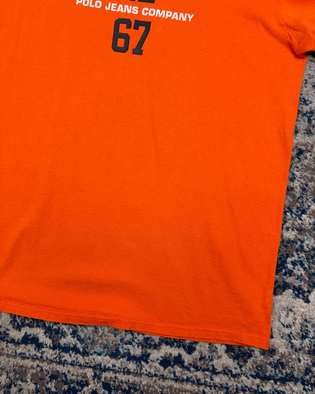 Vintage Polo Jeans Company 1967 Graphic Spellout Long Sleeve T-Shirt Size 2XL