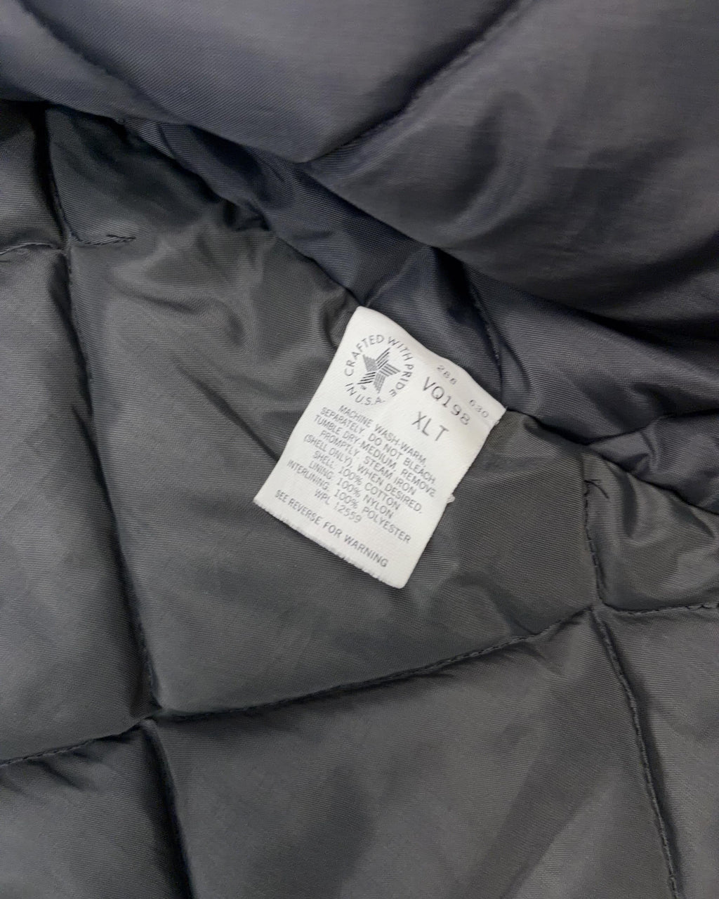 Vintage 80s Carhartt Quilted Lined Canvas Workwear Vest Jacket Size XLT