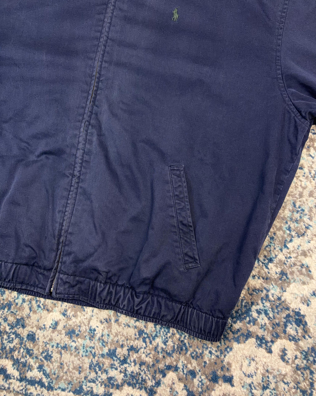 Vintage 90s Polo Ralph Lauren Embroidered Pony Harrington Bomber Jacket Size 2XL