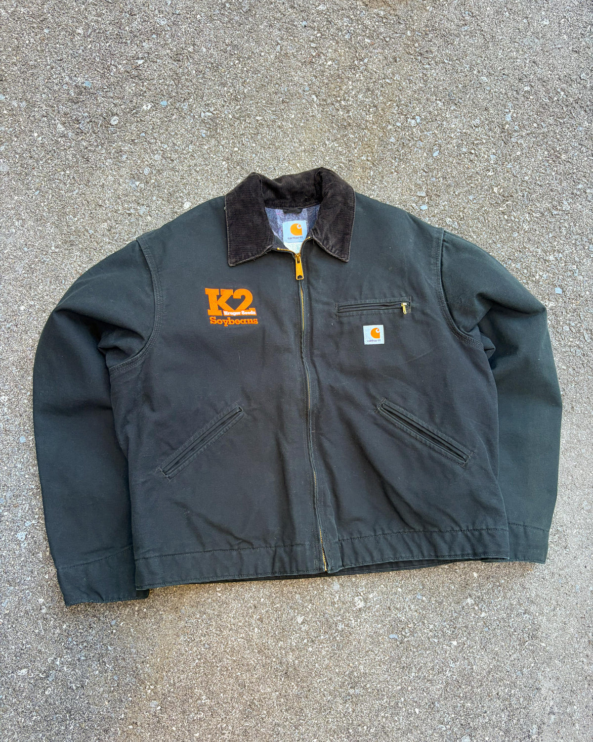 Taille de veste de travail vintage