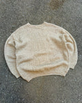 Vintage TT & Company Beige Pullover Knit Sweater Size Large